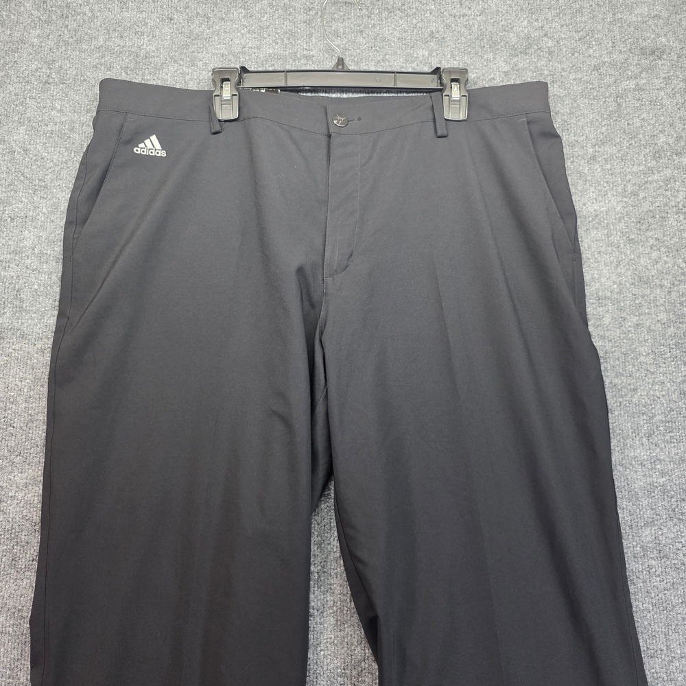 Adidas Mens Golf Pants‎ Black Size 40x32 Straight Leg Performance Activewear